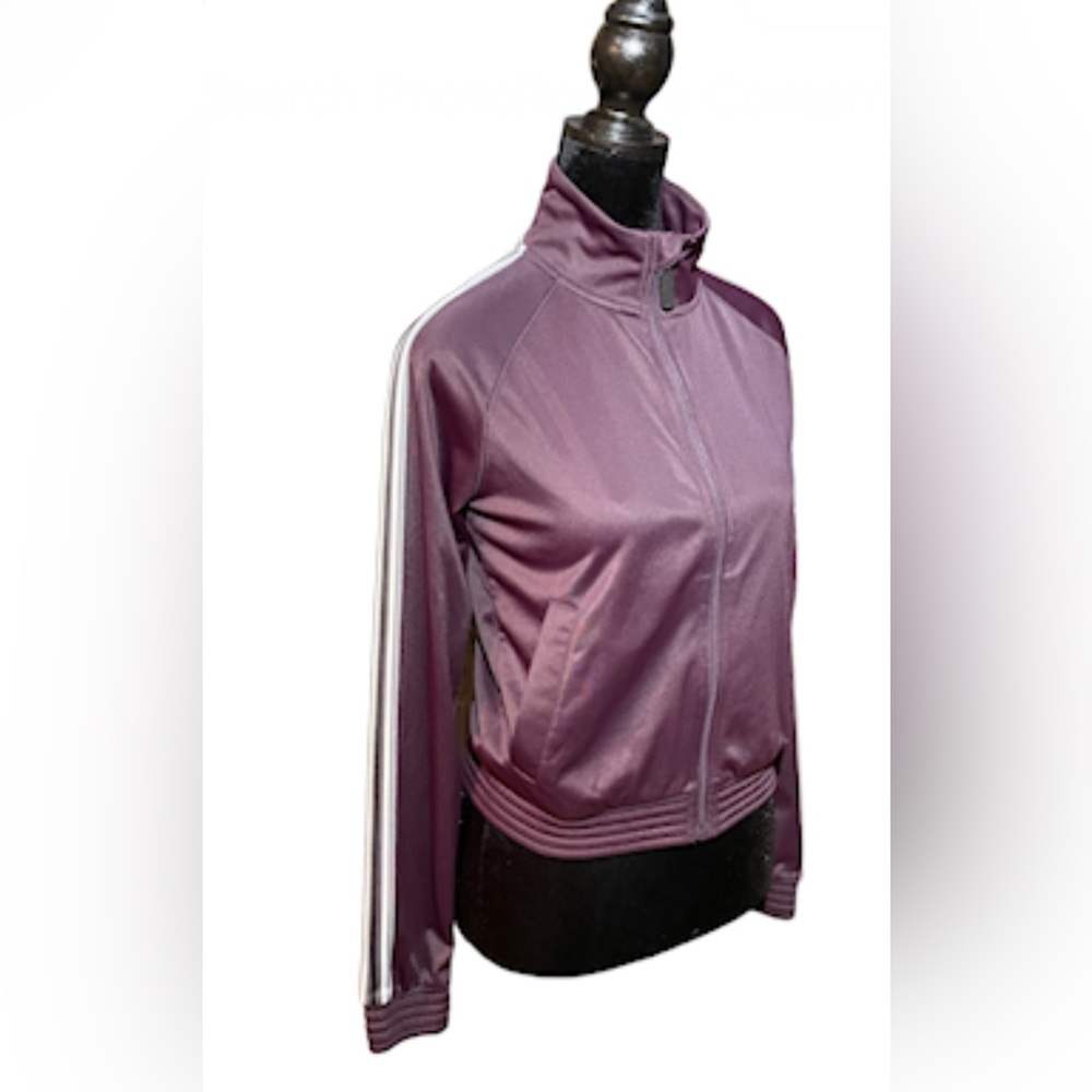 Mondetta: Plum Purple Bomber Jacket - Picture 6 of 16